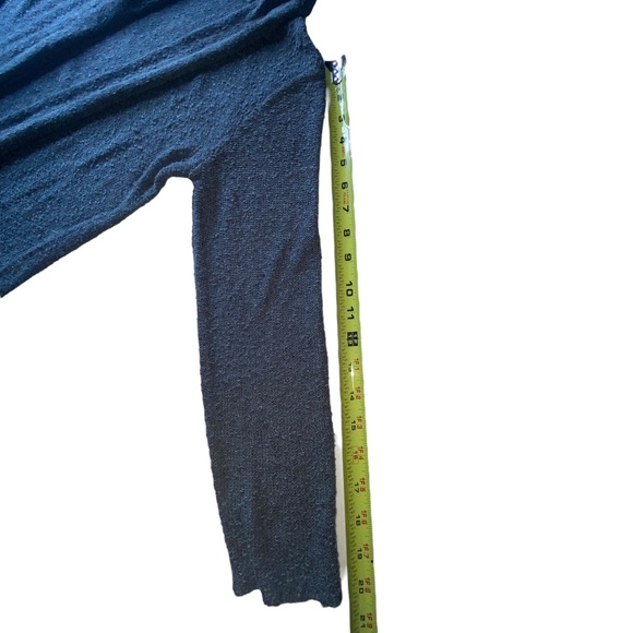 Windi River Gray Open Weave Draped Cardigan Size Small - Picture 12 of 16